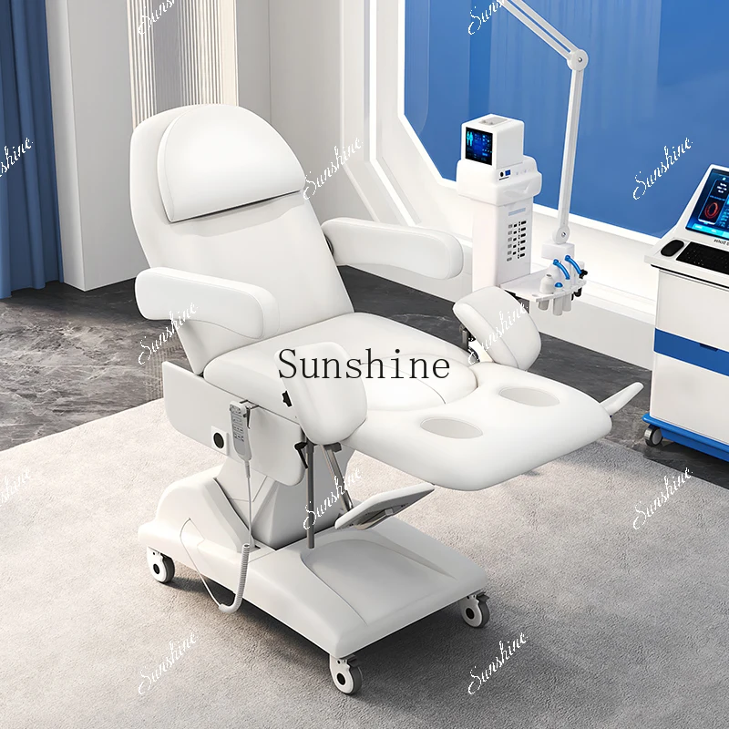 Automatic medical gynecological examination bed Private care operating bed   TF