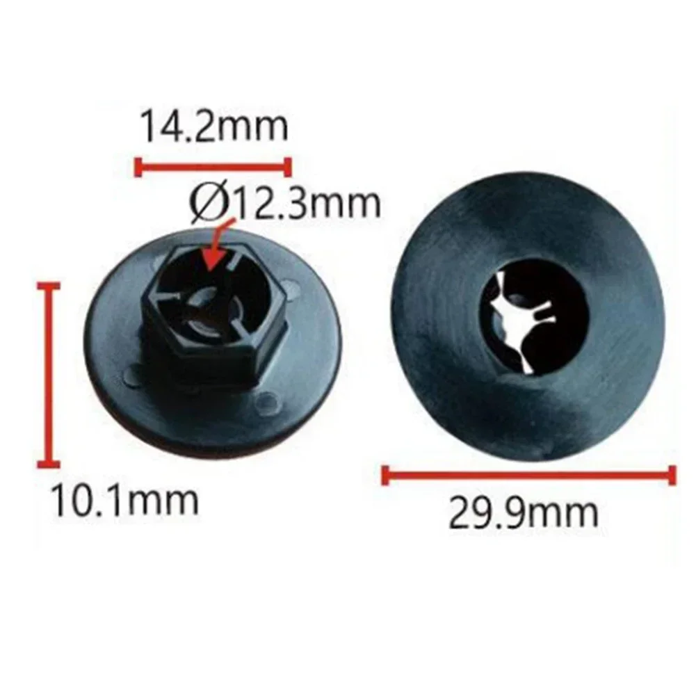

5/10x Wheel Arch Liner Splashguard Clips Nut For Hyundai For Kia Fender Liner Mud Guard Nut 84145-26000 NEW