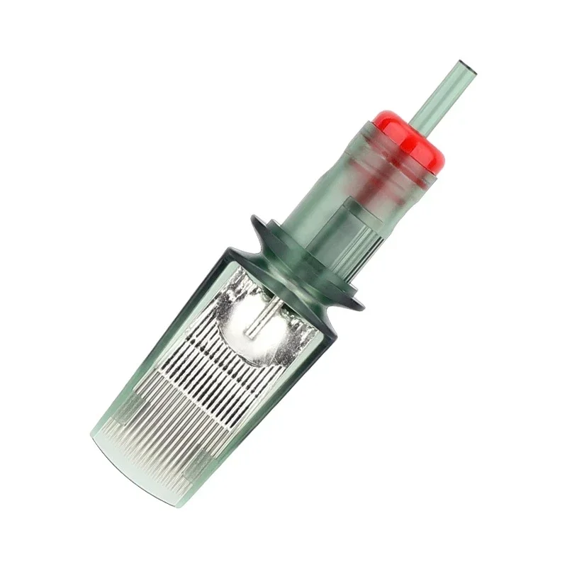 10pcs Round Magnum Tattoo Needle Cartridge Open Tip Design for Big Pattern And Shadow Coloring