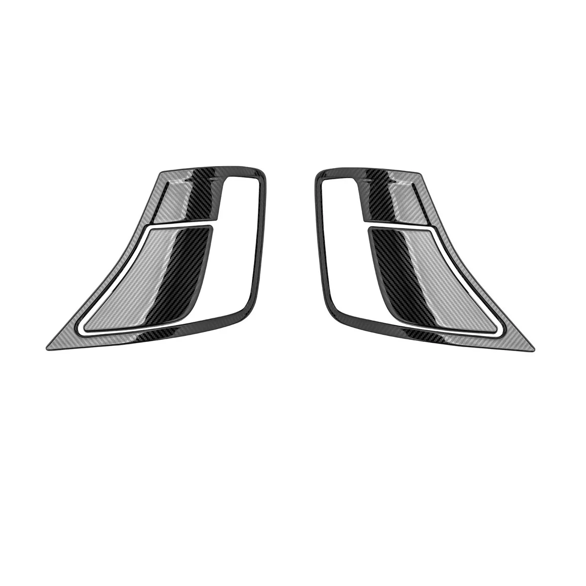 

Car Seat Backrest Lock Switch Cover Trim for Mercedes Benz E Coupe Class E200 E260 2009-2014 (Carbon )