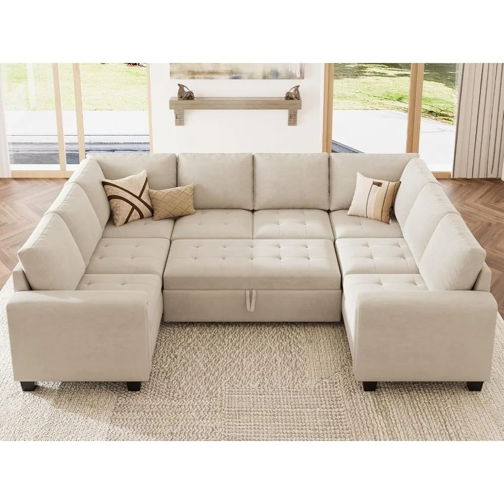 Modular Sectional Sleeper Sofa Pull Out Couch Bed Velvet Sleeper Sofa Couch Bed U Shaped Sectional Couches Living Room