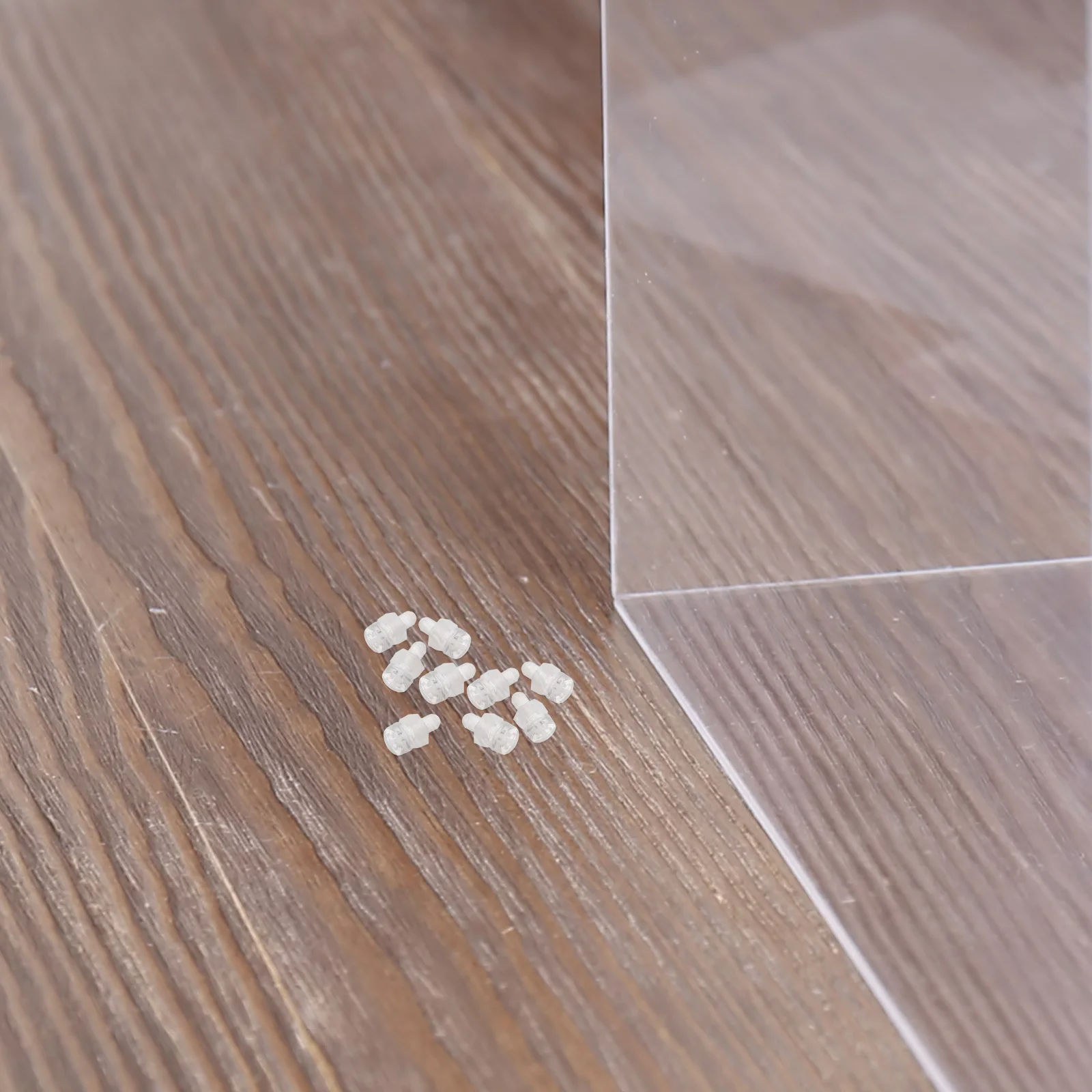 

100pcs Acrylic Screws Clear Fastener Kit Durable Transparent Hardware For Home Furniture Renovation Machine Repair Stable Fixing