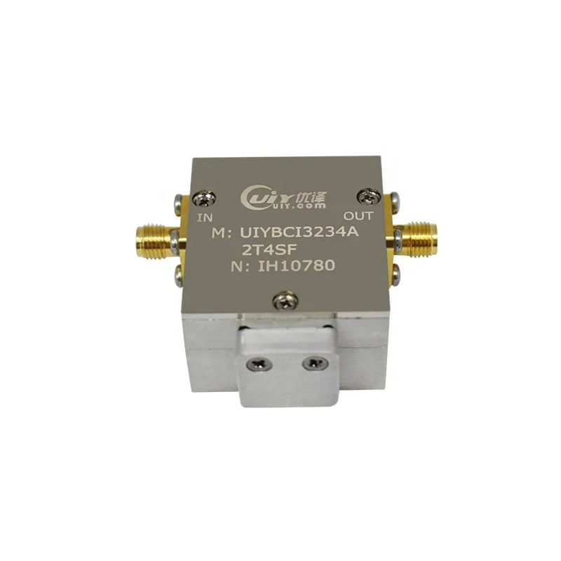 

2.0 ~ 4.0GHz broadband S band Coaxial Isolator