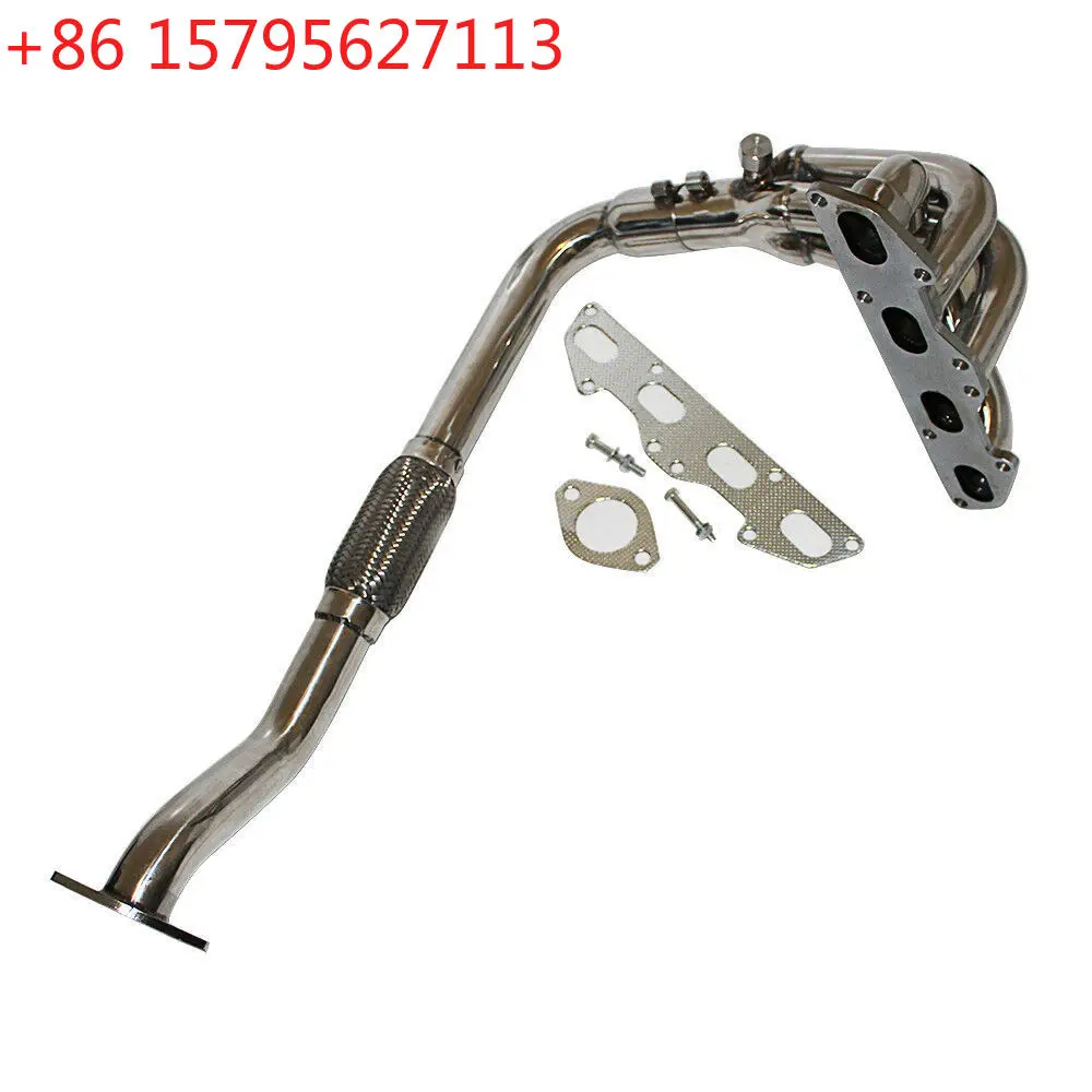 Colector de escape de acero inoxidable para Mitsubishi Eclipse 95-99, 2.0L 420A, sin catalizador