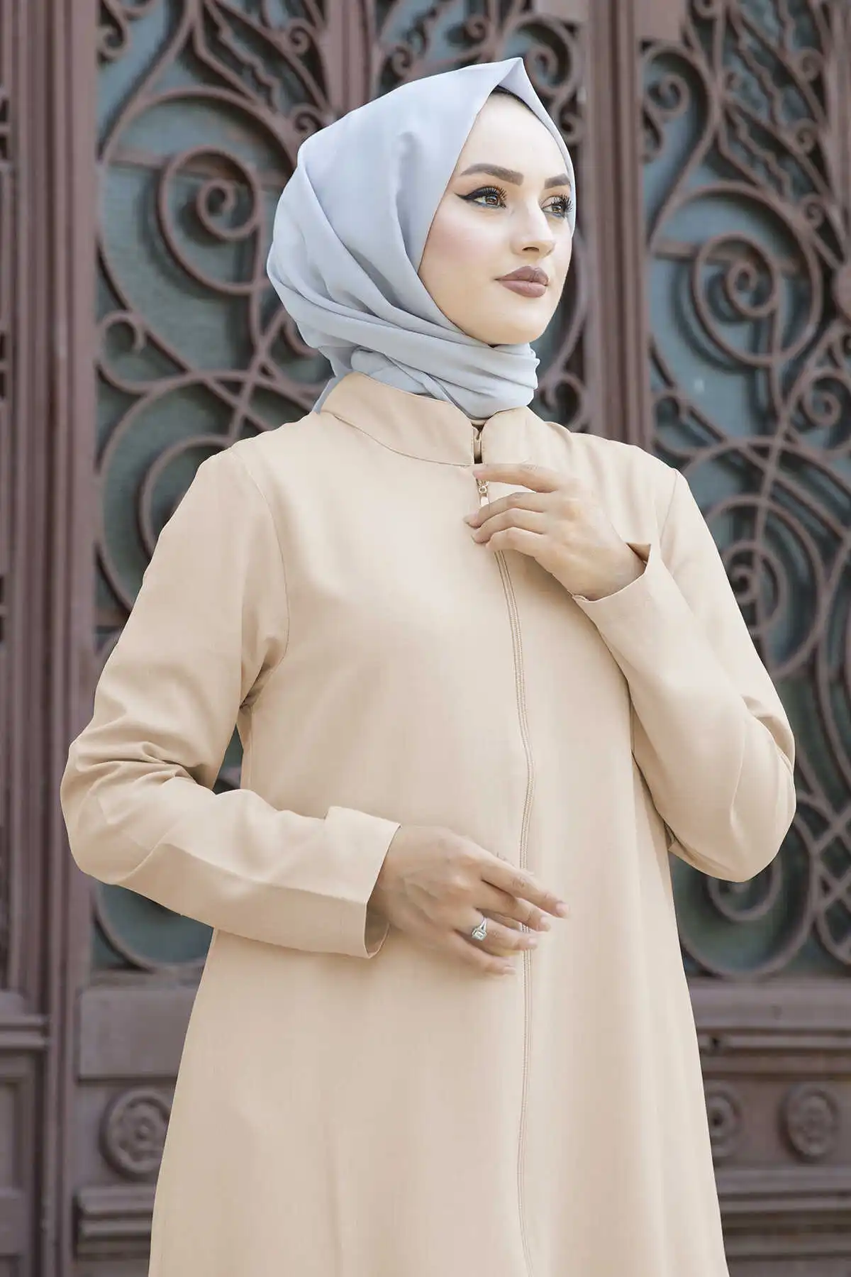 Linen Ferace-Winter Autumn 2021 Muslim Women Hijab headscarf Islamic Turkey