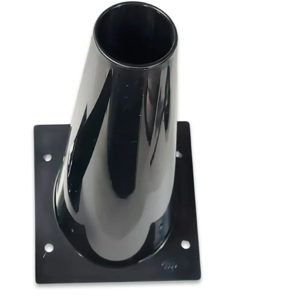 Discharge Hopper 120T Above Universal 60T-90T Discharge Funnel Black Plastic Cone for Injection Molding Machine Parts