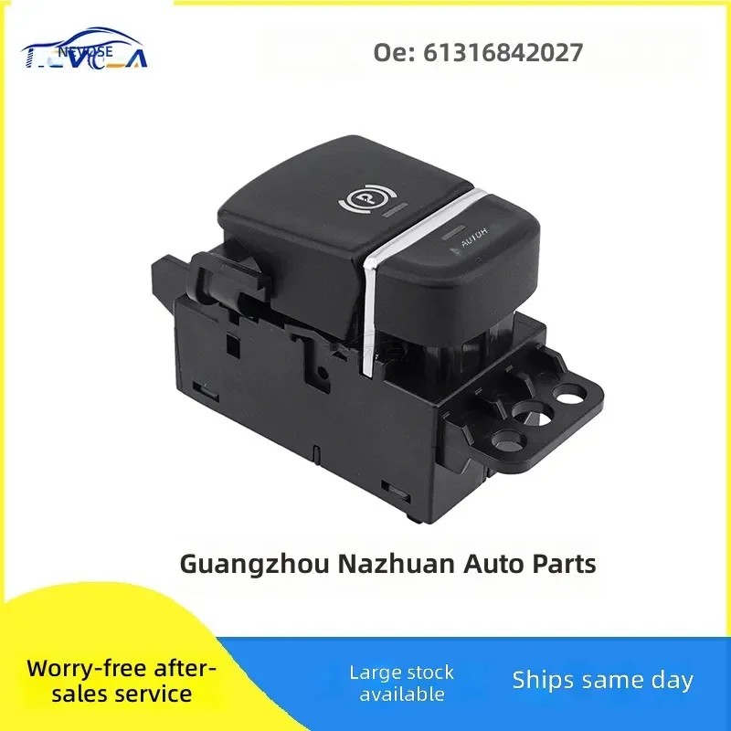 For BMW 5 Series Electric Handbrake Switch Parking Brake Button 61316842027 Auto Parts Replacement
