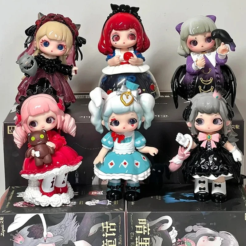 Original Cute Ziyuli The Esoteric Fable Series Blind Box Toys Confirm Style Action Figures Model Designer Doll New Year Kid Gift