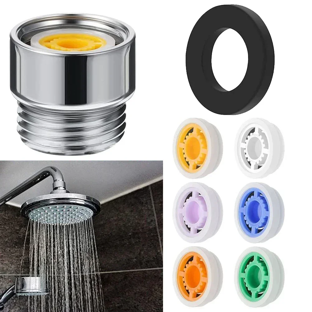 Shower Flow Reducer Limiter Set Water Saving 5 Different Flows Limiter Hose Restrictor For Adapter Bathroom Accessories