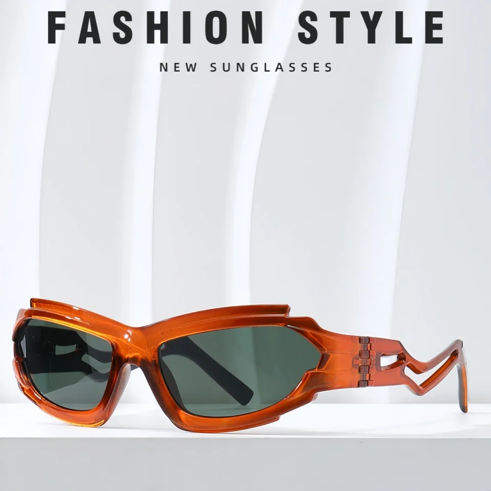 

Солнцезащитные очки унисекс с технологией TR90 для велоспорта, уличной фотографии и декоративного использования, защита от УФ-излучения UV400, высокотехнологичный тренд будущего