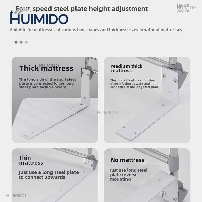 Foldable Anti Fall Bedside Guardrail, Elderly Wake-Up Aid, Lifting Support Device, Convenient Bed Rails Handrail, Stability Aids