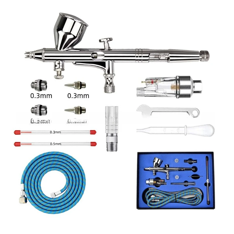 

Three caliber art airbrush, rouge airbrush, toy, leather handicraft, refinish paint airbrush