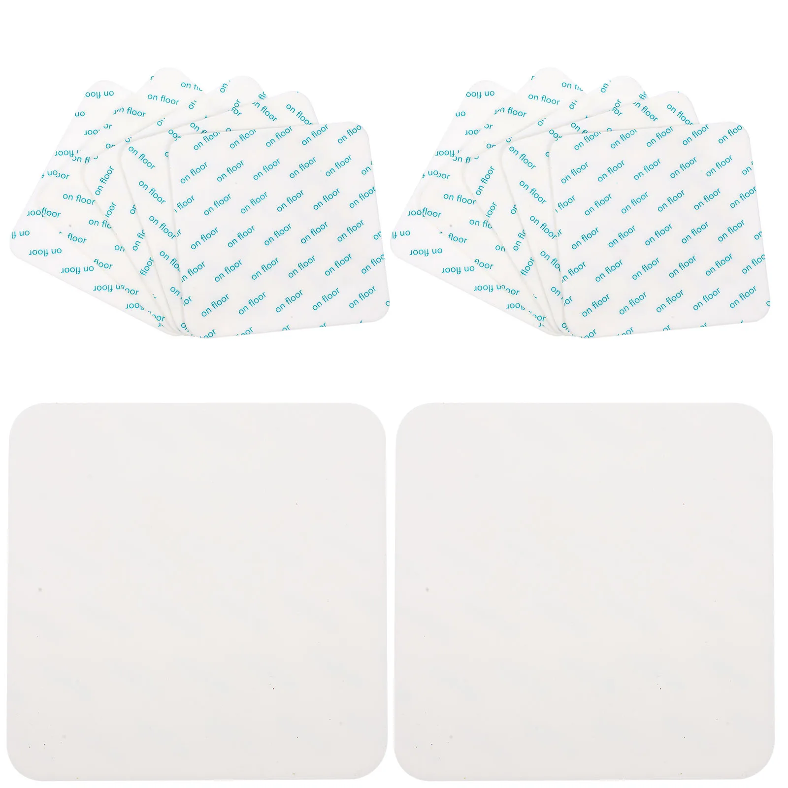 12 قطعة البساط عدم الانزلاق السجاد الشريط القابض منصات لمنطقة السجاد المطبخ الحمام مكافحة الشباك البساط وسادة ملصق السجاد القابض #2