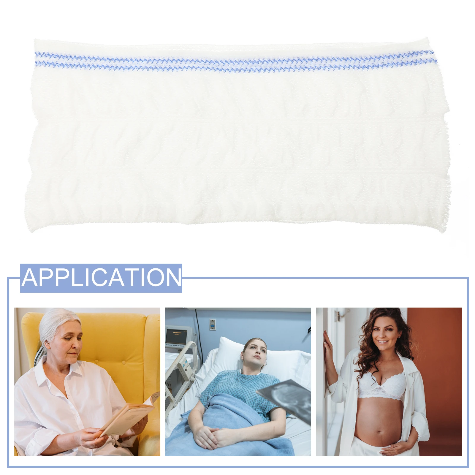 

2 Pcs Diaper Fixing Sleeve Briefs Diapers Fixed for Men Mesh Old Man Woman Aldult