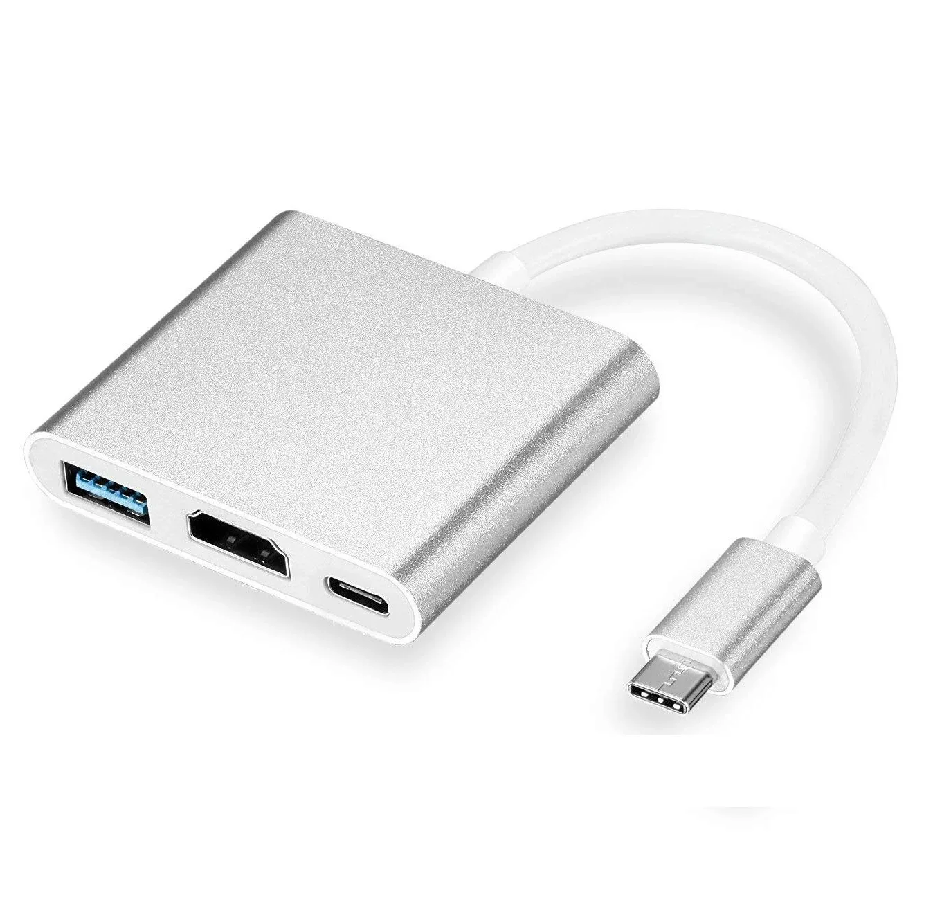 3 in 1 USB C HUB Type C To HDMI-compatible USB 3.0 Charging Adapter USB-C 3.1 Hub for Mac Air Pro Huawei Mate10 Samsung S8 Plus