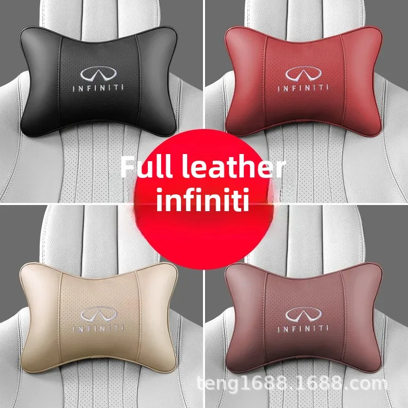 Infinity Q60/Q70/Q50L/QX50/60/70 Car Headrest Waist Support Pillow Neck Protection Cushion Comfortable Travel Accessory