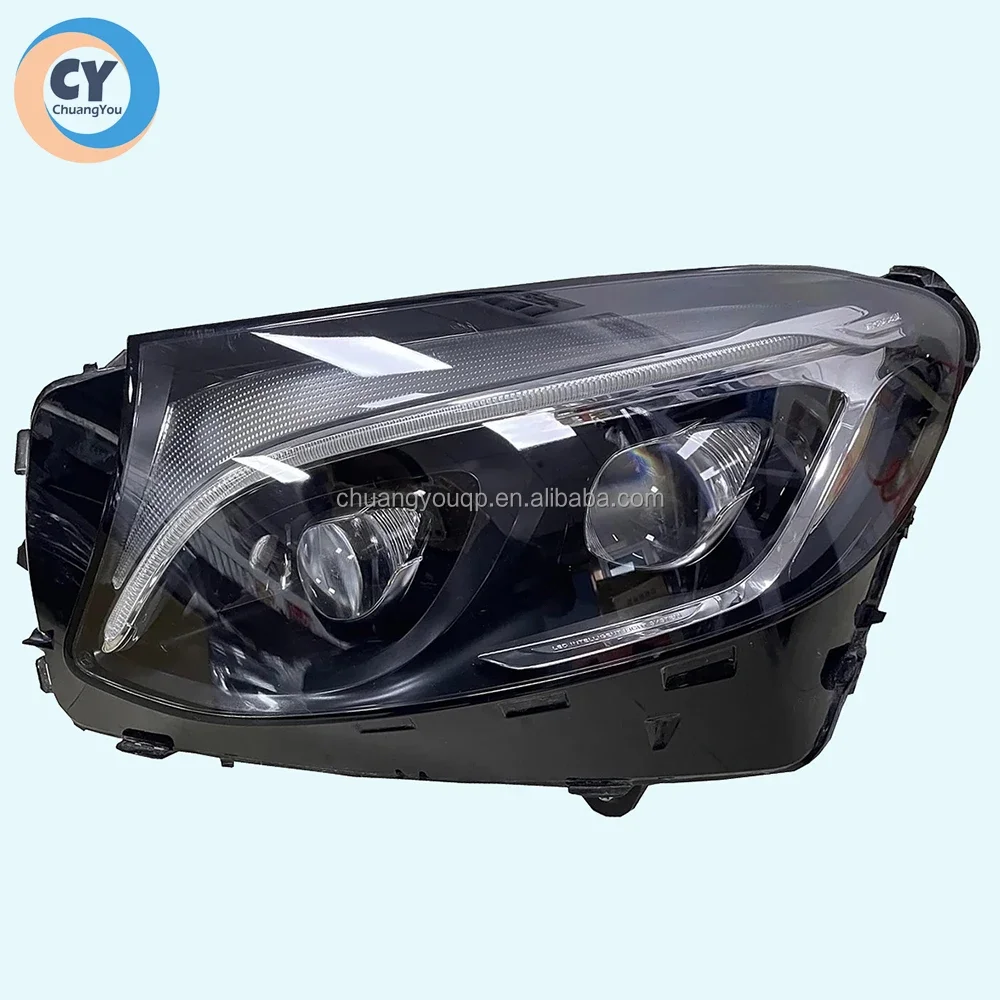 

For Mercedes-benz GLC AMG Original Headlight Lens 2015-2019 Matrix LED Headlamp GLC43 63 300 Coupe C253 SUV X253 Geometric Light