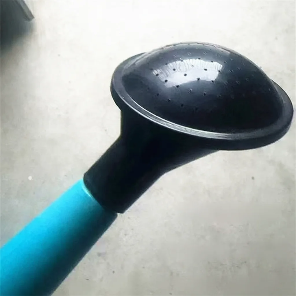 Replacement Watering Can Nozzle Garden Sprinkler Head Plastic Black Irrigation Spray Attachment For Lawn Flowers Potted Plants