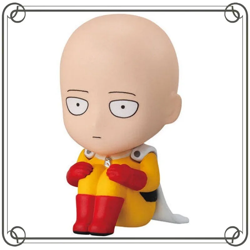 

BANDAI ONE PUNCH-MAN Saitama Genos Gashapon Wait Modeling Ornament Collectible Toy