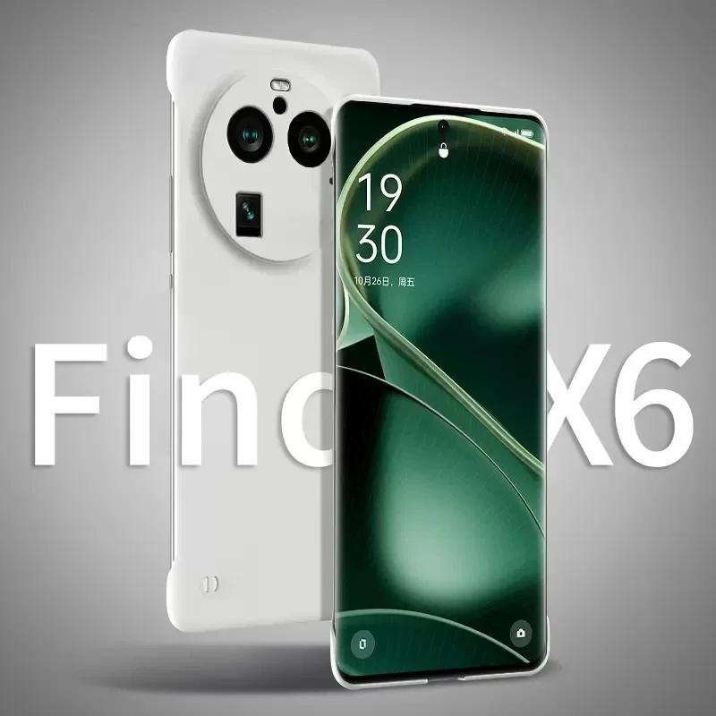 

Frameless Slim Skin Matte Hard PC Back Cover Case On For OPPO Find X6 Pro X6Pro FindX6 Pro 5G ShockProof Fundas Coque