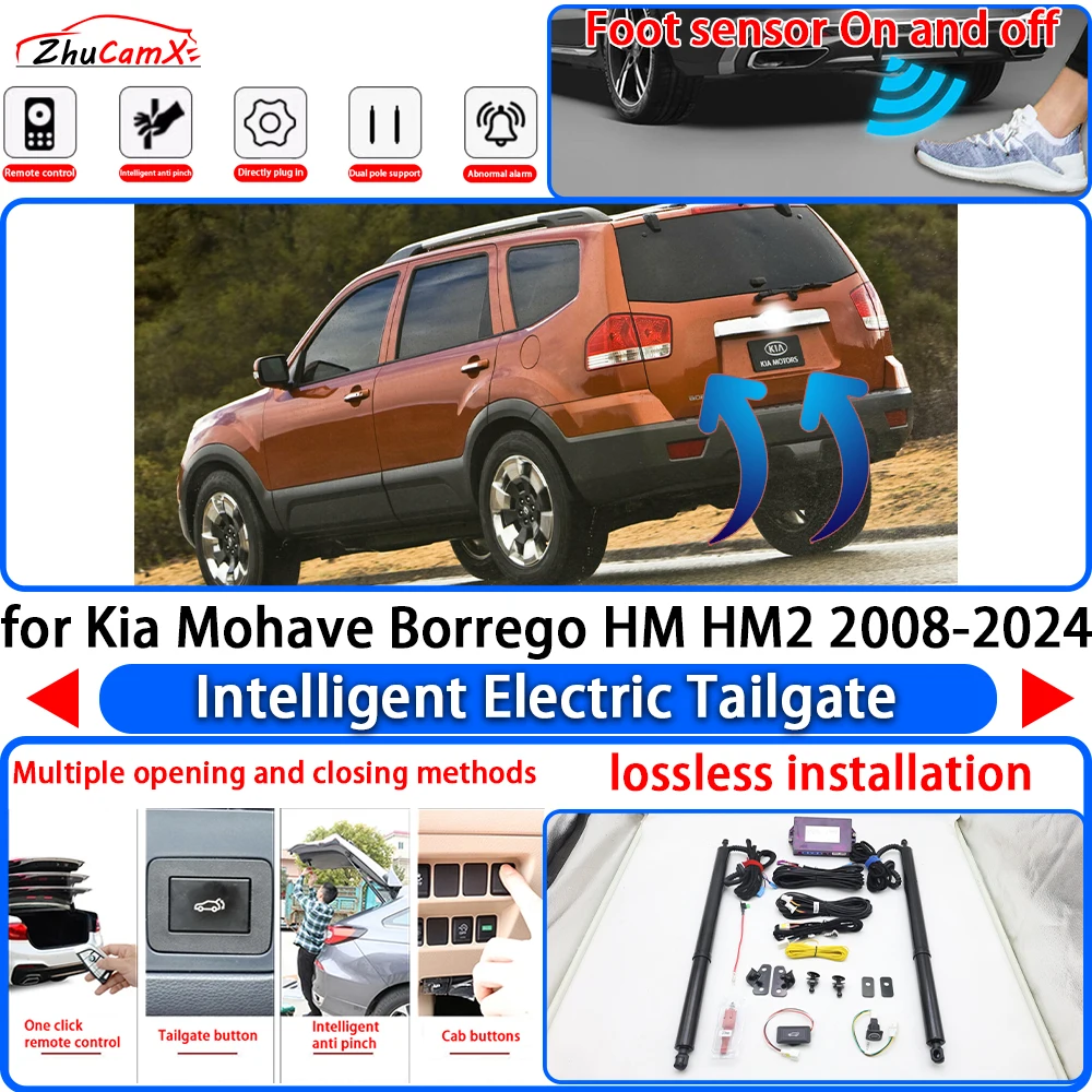 for Kia Mohave Borrego HM HM2 2008-2024 Power Liftgate Trunk Electric Suction Tailgate Intelligent Tail Gate Lift Strut System
