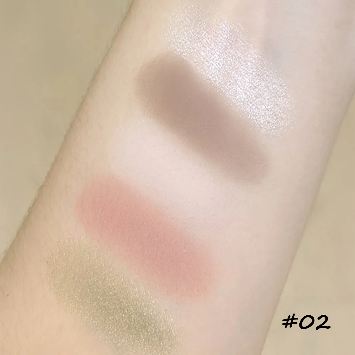 Little ONDINE MULTI-COLOR FUN PALETTE,Silky Smooth & Minimal Fallout,All-in-One Palette Versatility,Natural Daily Makeup Finish