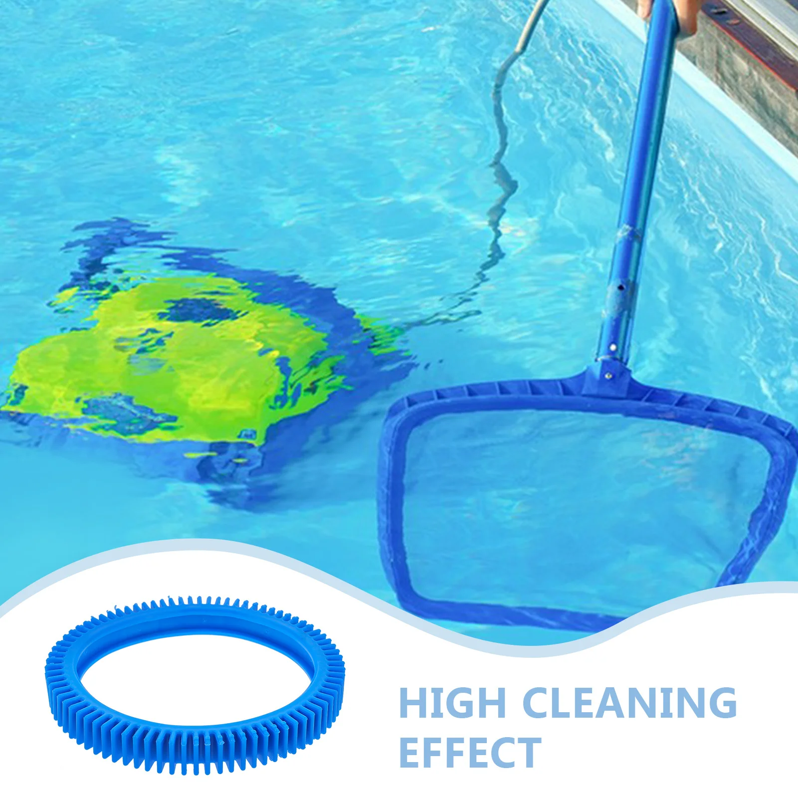 

2Pcs Pool Cleaner Tire Accessory Tough Material Reduces Friction Enhances Performance High Efficiency Cleaning Tool