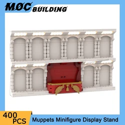 Movie Scene Model MOC Building Blocks Muppets Display Stand Iconic Seats Collection Showcase DIY Assemble Bricks Toys Xmas Gifts