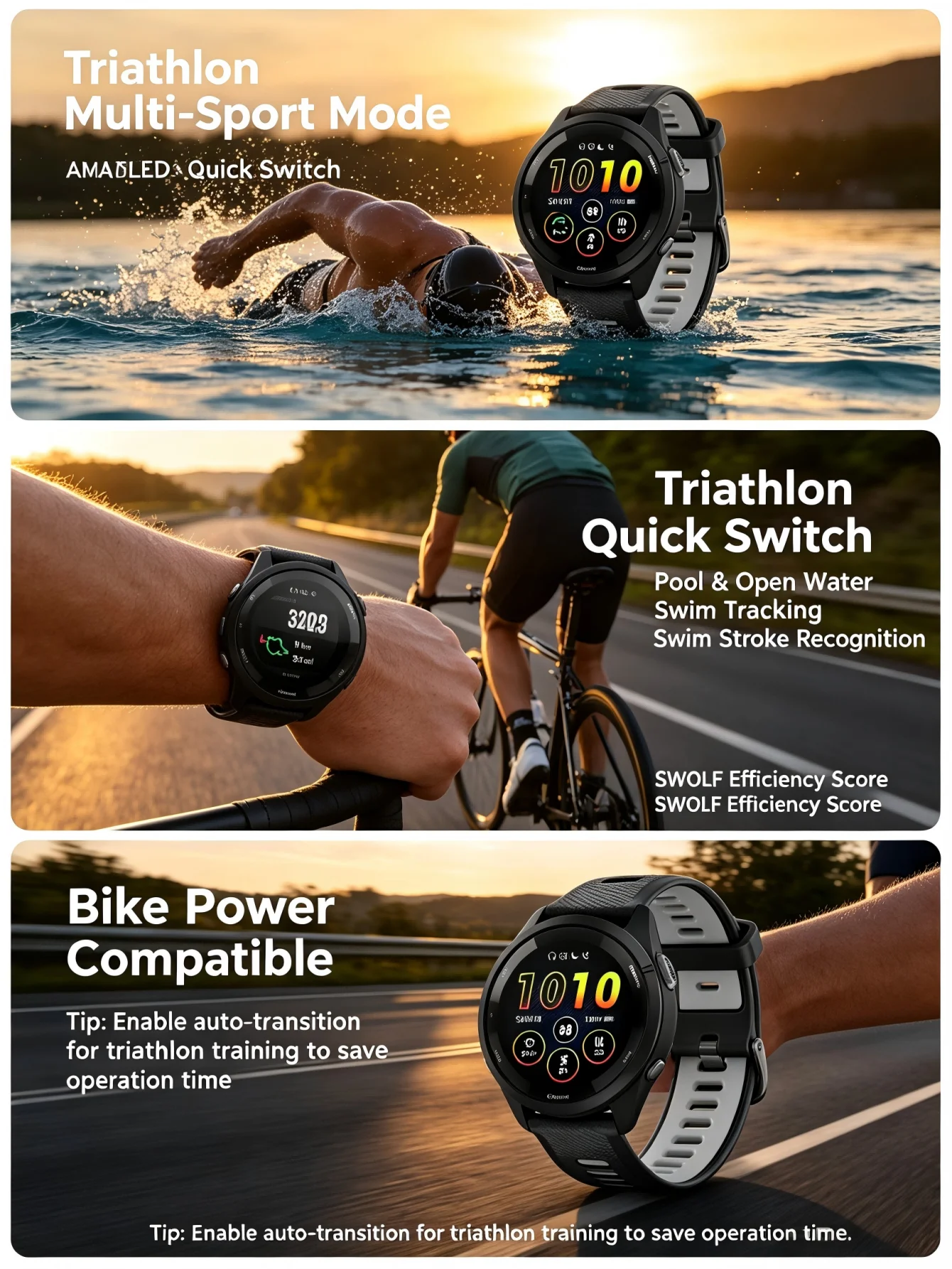 Garmin Forerunner 265 GPS Running Smartwatch – Multi‑Band GPS, Wrist Heart Rate & SpO2,, Advanced Training Status, Body Battery, Sleep Monitor, Waterproof Fitness Tracker for Men Women 6