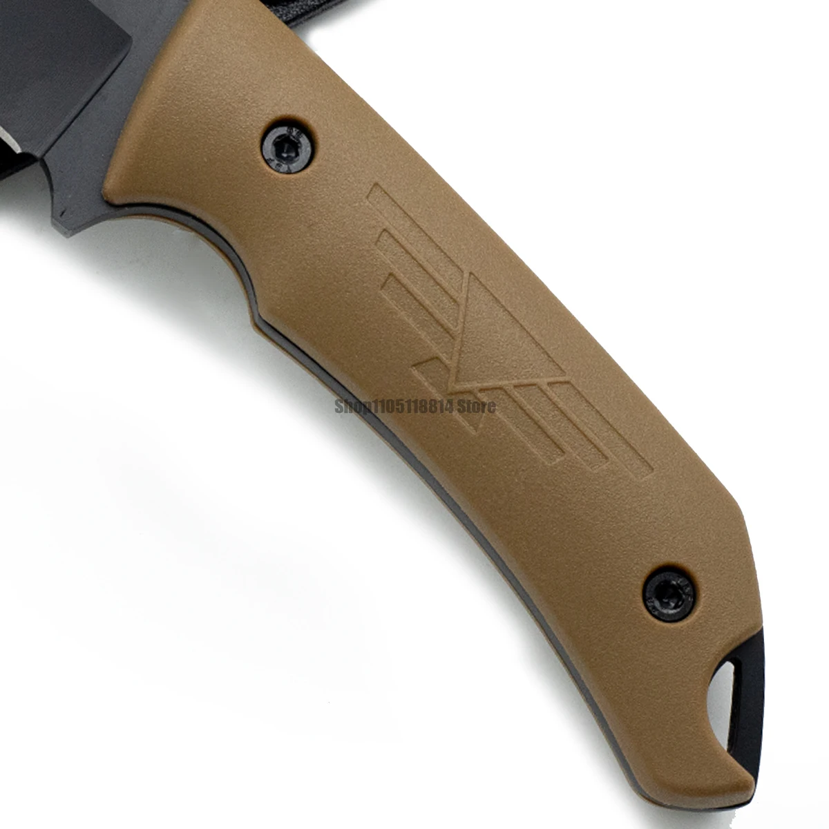 7503 كيلو بايت في الهواء الطلق مستقيم شفرة شفرة مثبتة سكين صيد الفولاذ المقاوم للصدأ التخييم بقاء القتال سكين ، مغامرة تسلق سكين