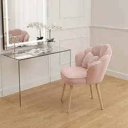 Silla de tocador giratoria con tapicería suave para gatos y perros