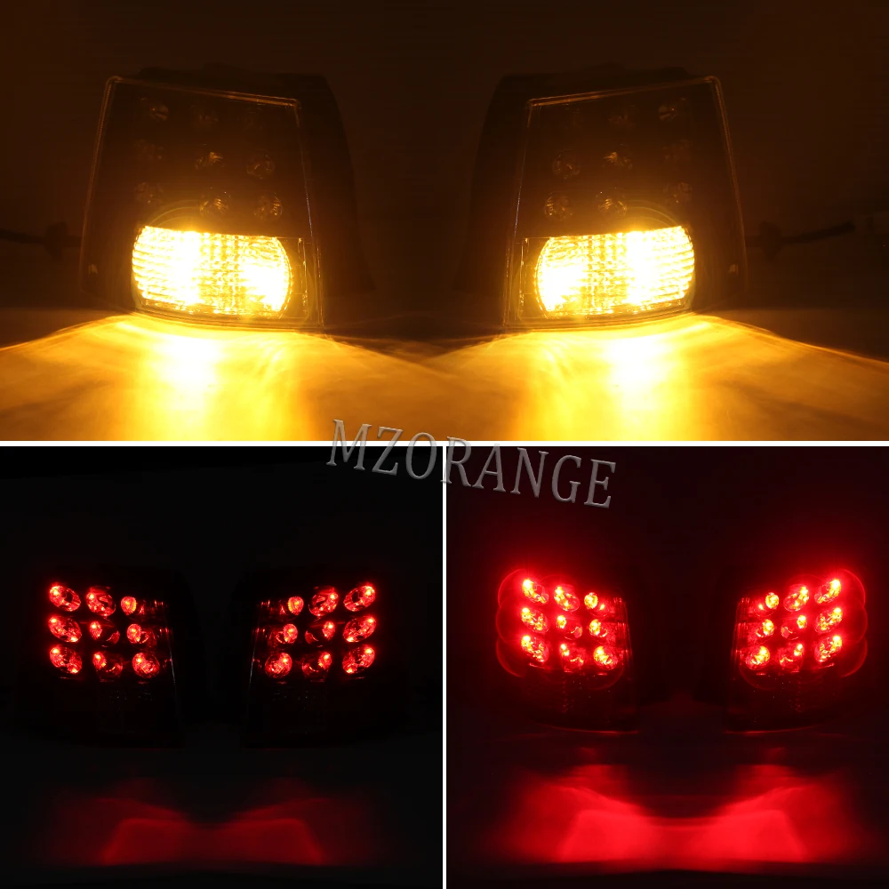 For Mitsubishi Outlander EX 2007 2008 2009 2010-2013 Tail Light Rear Stop Brake Lamp lights Outer Side With Bulb Car Accessories