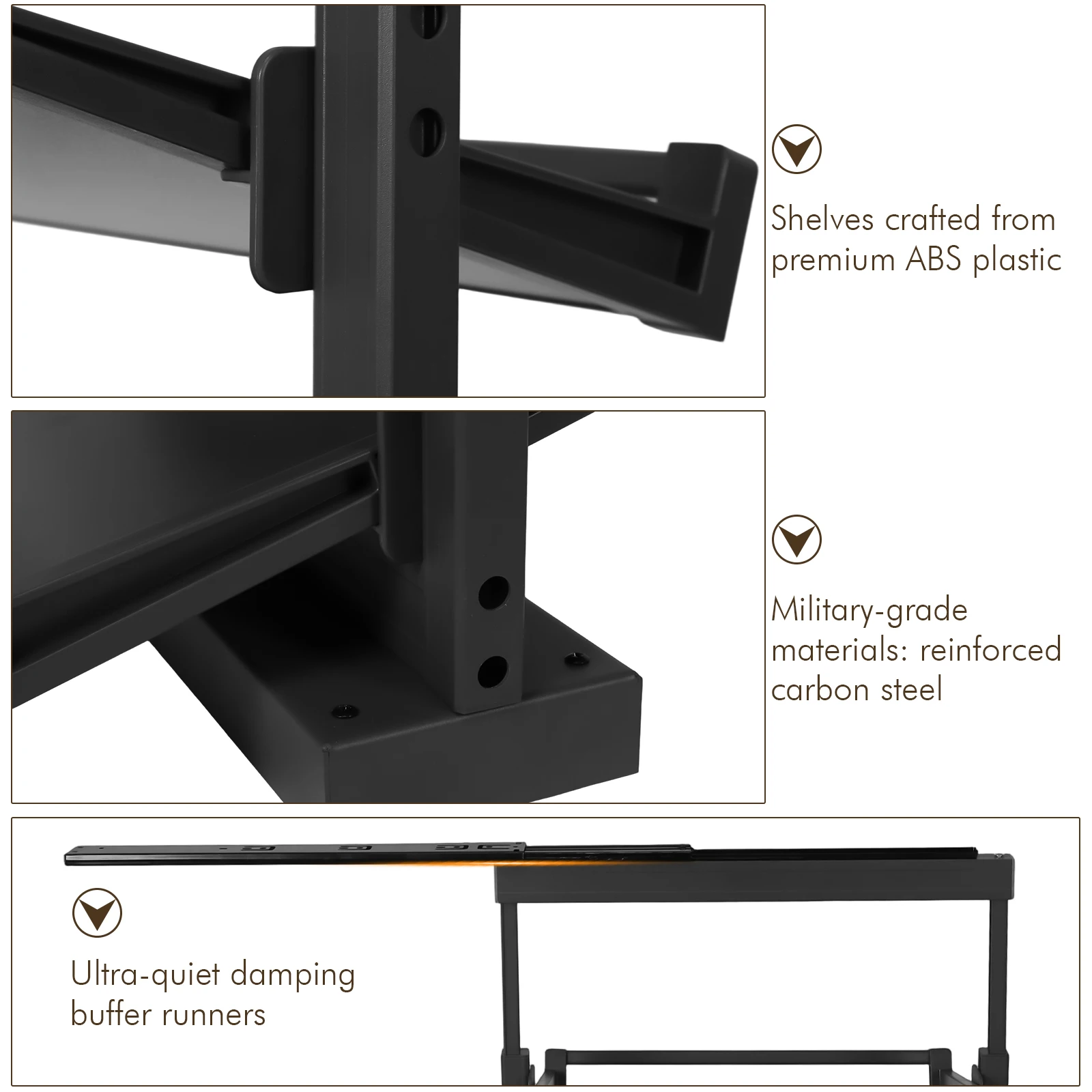 

4-ярусная выдвижная металлическая штабелируемая полка для обуви с регулируемой высотой, выдвижной органайзер для обуви для небольшой спальни или гардеробной