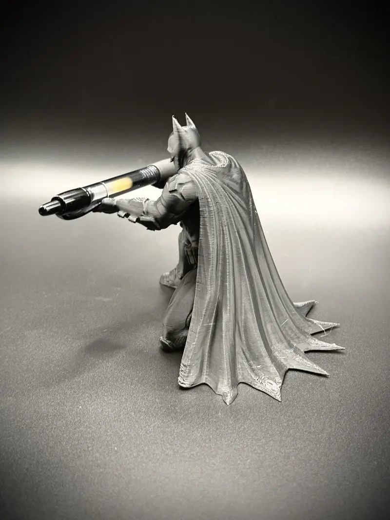 3d Printing Bat Pen Holder Handheld Personalized Stationery Storage Desktop Trendy Play Decoration Office Learning Fun Ornament gallery 4