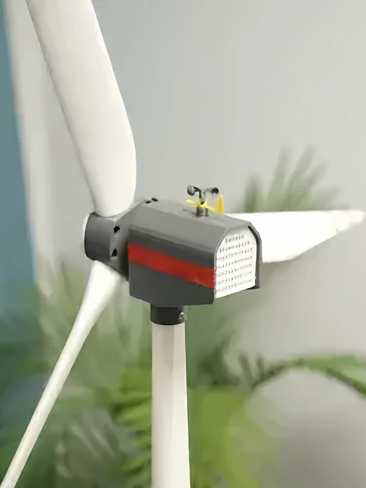 

Creative Wind Power Generation Model Home Decoration Simulation Windmill Toy Kaede Brand Assembly Model Dynamic