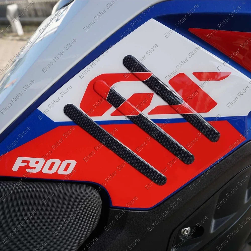 Stiker pelindung tangki sepeda motor, stiker pelindung samping tangki motor, stiker Resin epoksi 3D, stiker F 900 GS 2024 GS untuk BMW F900GS F900 GS