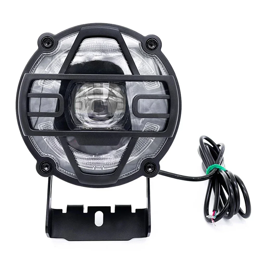 

Electric Snowmobile Off-Road Vehicle Horn Headlight Cycling Outdoor Sports Aluminum Alloy 36v 48v Scooter Bike Accessories