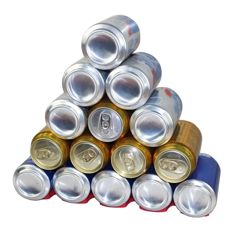 

1Pcs Silicone Beverage Holder Fridge Storage Rack Can Organizer Mat High Temperature Resistant Space Saving