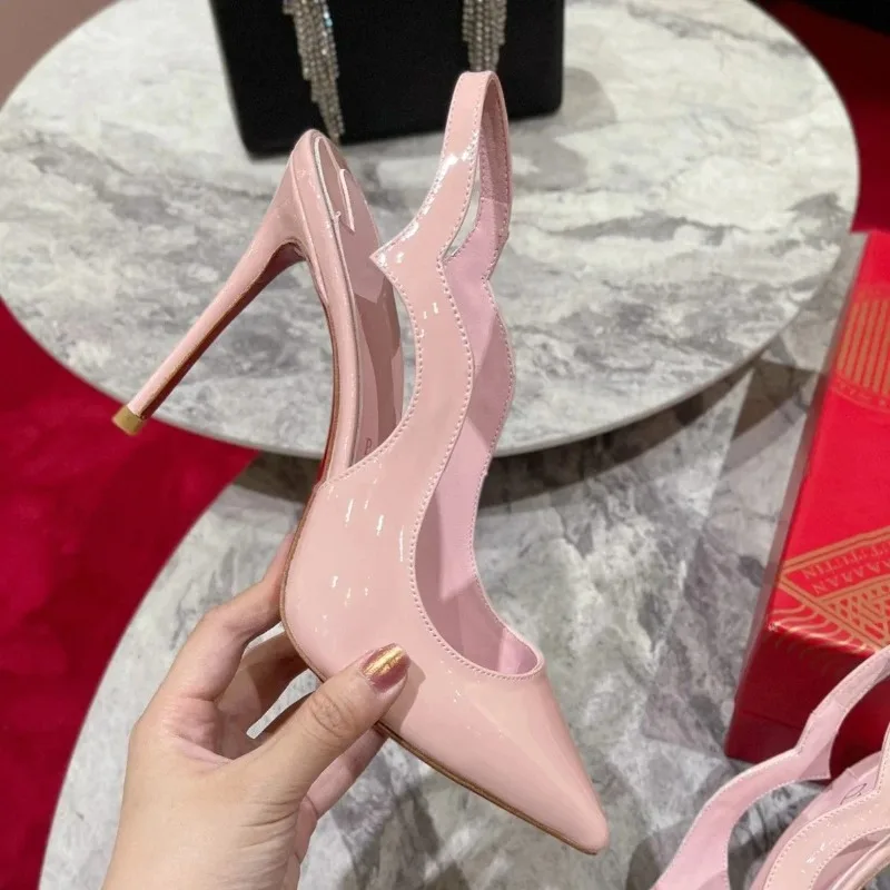 

Top Brand Women Red Bottom Shoes Bright Summer Sandals Party Wedding Fashion Dropshopping Sexy Stilettos High Heeled Pumps