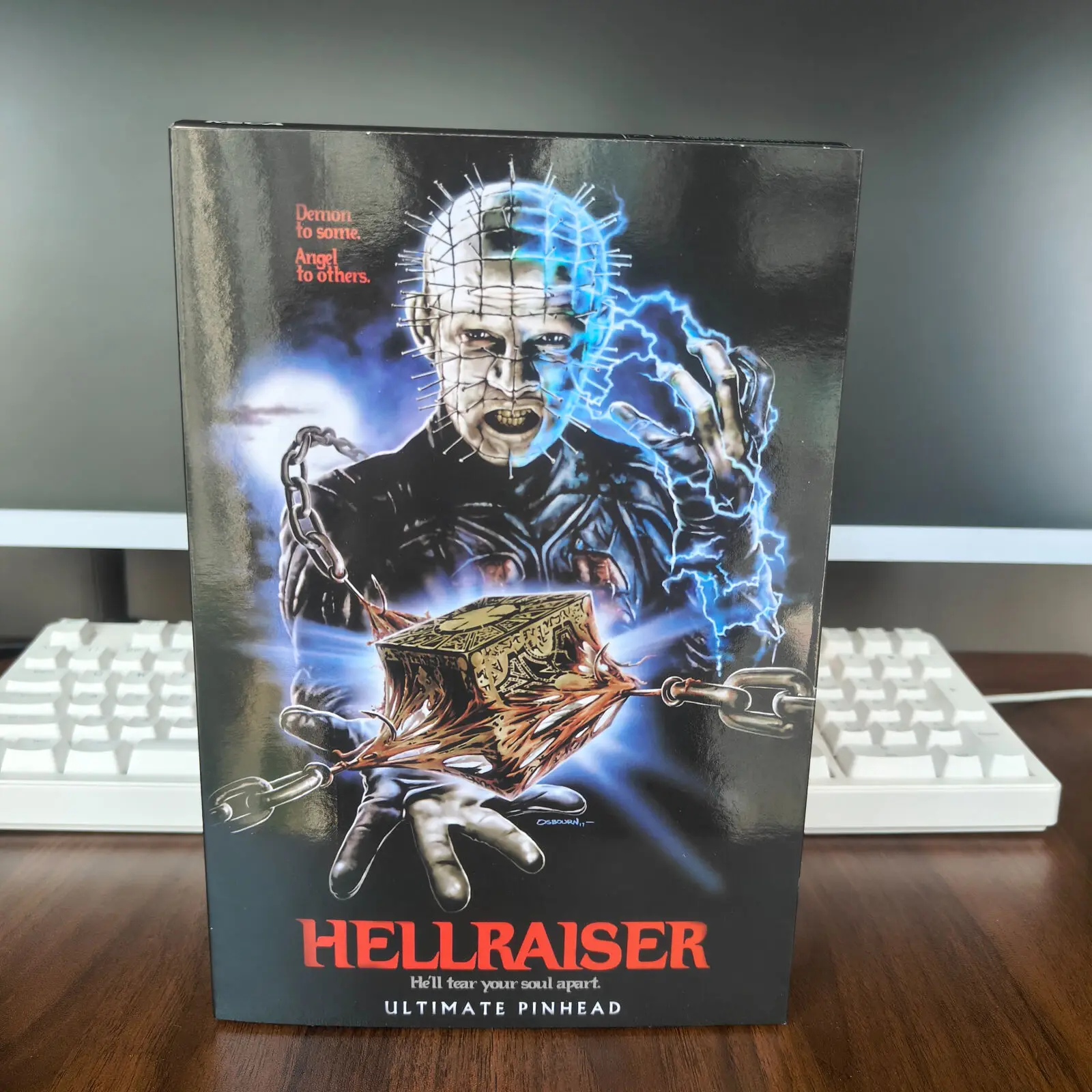 Hellraiser  NECA Figure He'll Tear Your Soul Apart Ultimate Pinhead Action Figure PVC Movable Collection Toy Birthday Gifts