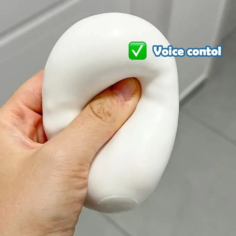 Soap‑Shaped Crunchy Squishy Stress Ball Block‑Filled Sound‑Making Squeeze Toy Hand Decompression Toy for Stress & Anxiety Relief
