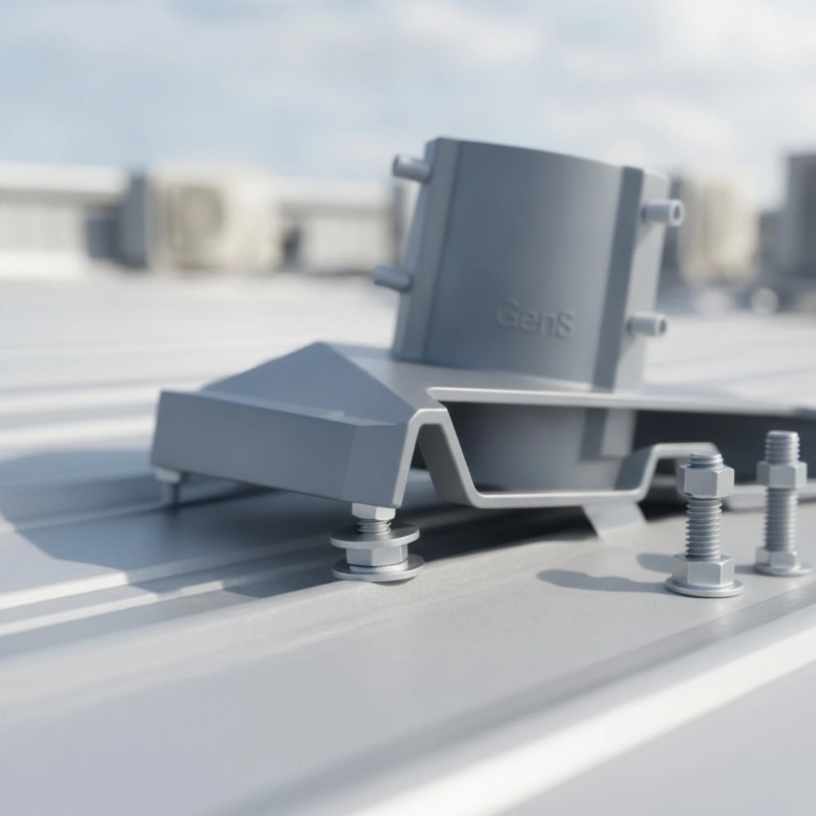 Metal Mounting Bracket Stable Roof Mounting Bracket Roof Mount Adjustable Hardware Slimline for RV Owners, Outdoor