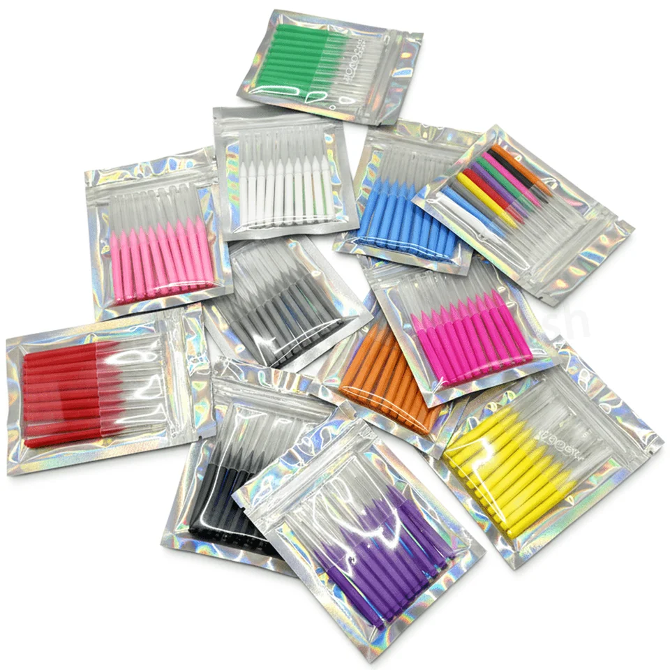 10 Piezas Cepillos Interdentales Cepillo Dental para Limpieza entre Dientes, Herramientas de Limpieza Dental para Ortodoncia, Micro Cepillos Suaves 5
