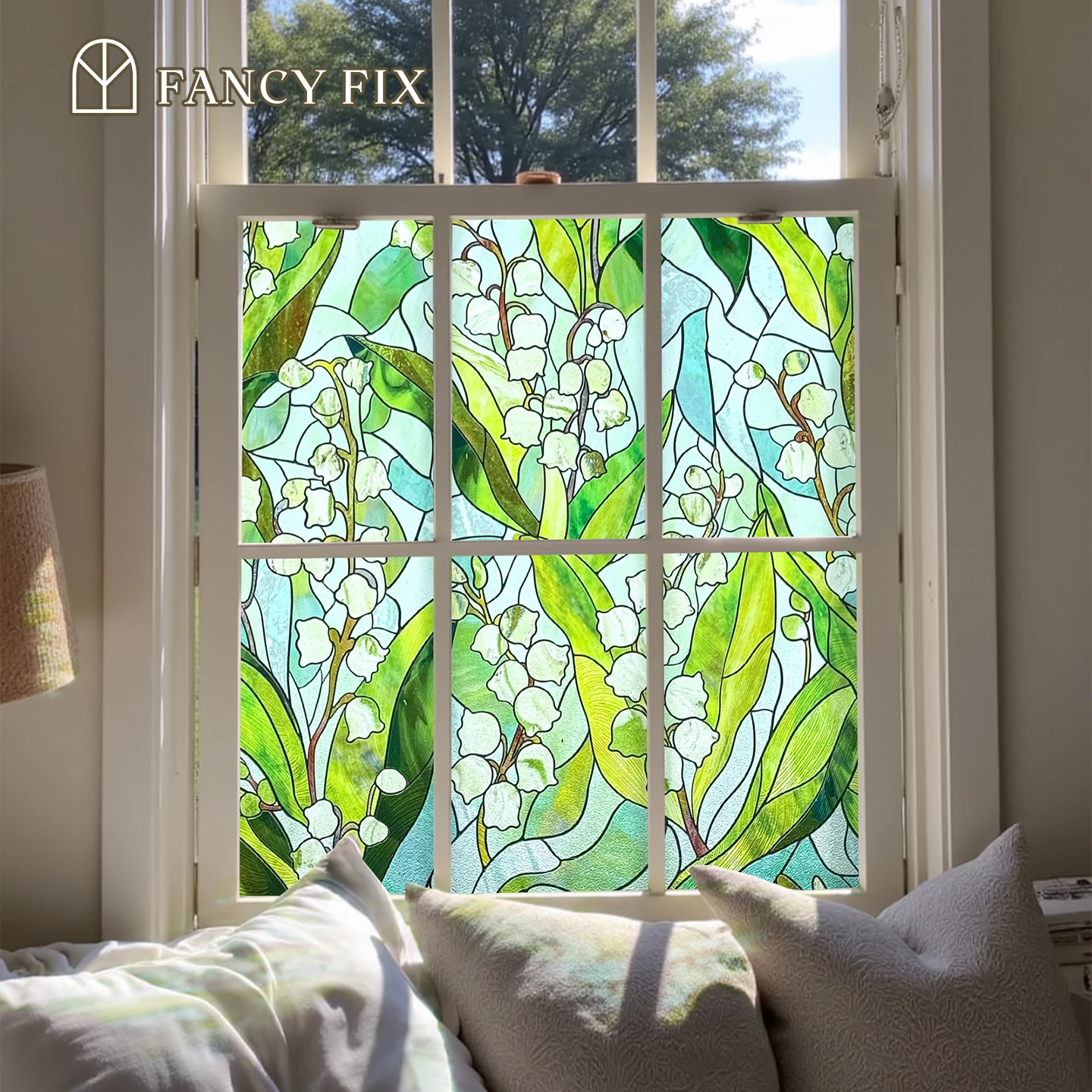 프렌치 빈티지 창문 필름 티파니 스타일 스테인드 글라스 데칼 엠보싱 반투명 클링 럭셔리 홈 데코레이션 탈부착 가능한 컬러 필름