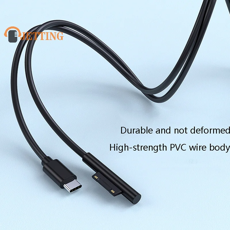 

New Fast Charging USB Type-C Power Supply for Microsoft Surface Pro 7 3 4 5 6 15V 3A PD Tablet Charger Adapter Cable Cord