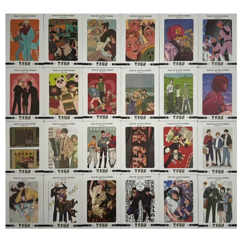 Anime Jujutsu Kaisen SSR Card Fushiguro Megumi Gojo Satoru Itadori Yuji Collection Card Christmas Birthday Gifts Children's Toys