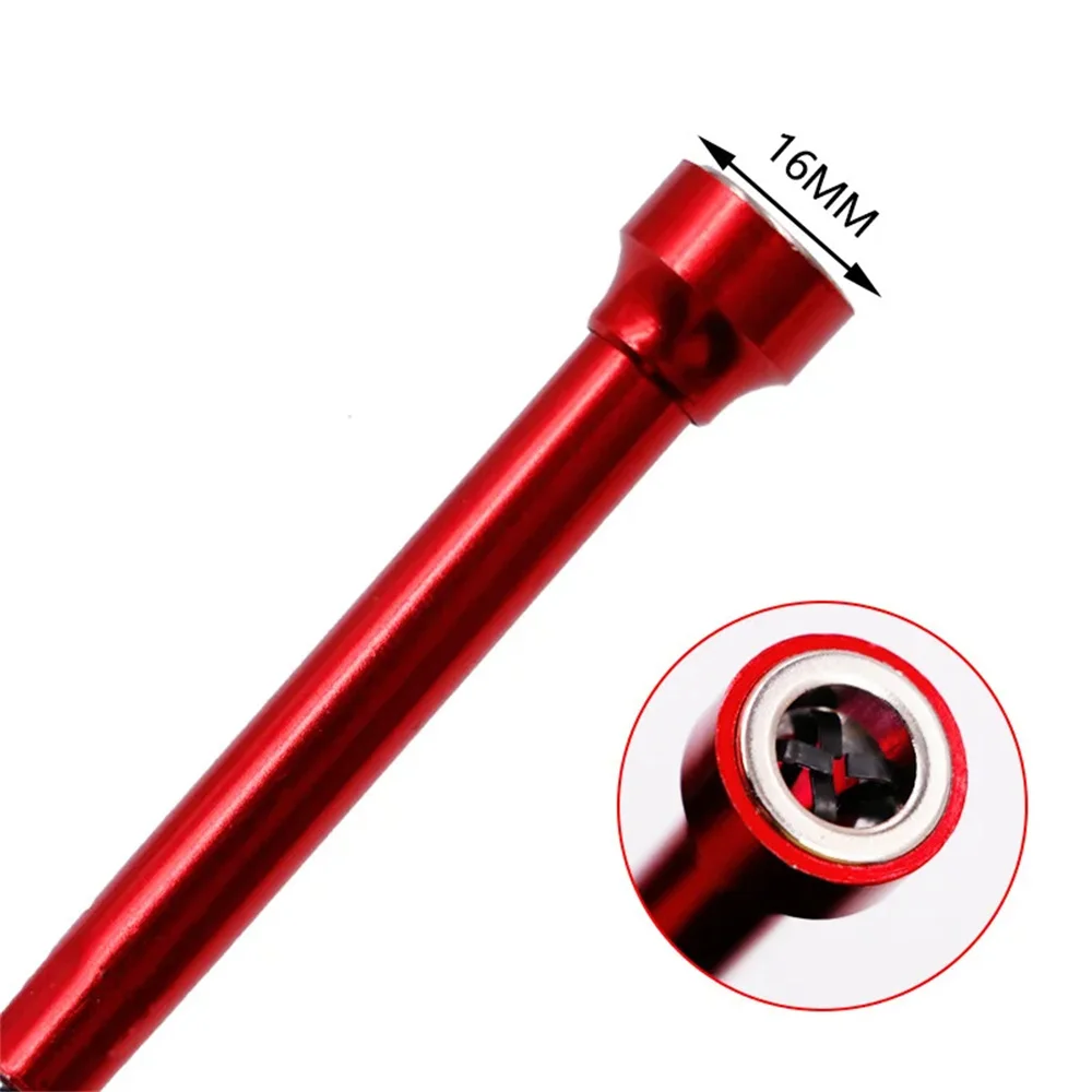 Telescoping Magnetic pickup Claw Magnetic Pick-up Tool 4 Claws with LED light Flexible Spring Magnet Grab Grabber （No battery）