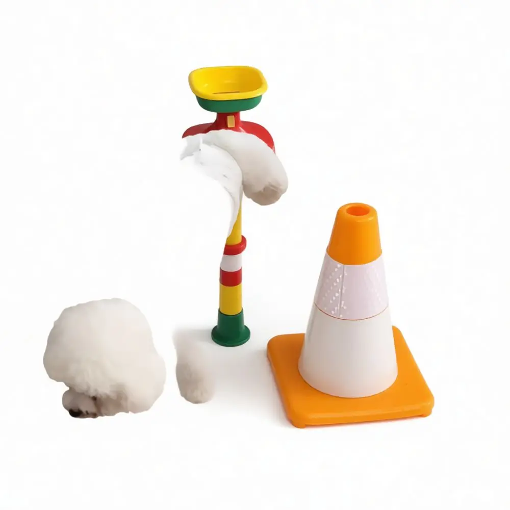 Pet Peeing Column Male Dog Potty Training Marker Cone Indoor Toilet Help Puppy Urinate Correctly Household Behavior Aid Accessor