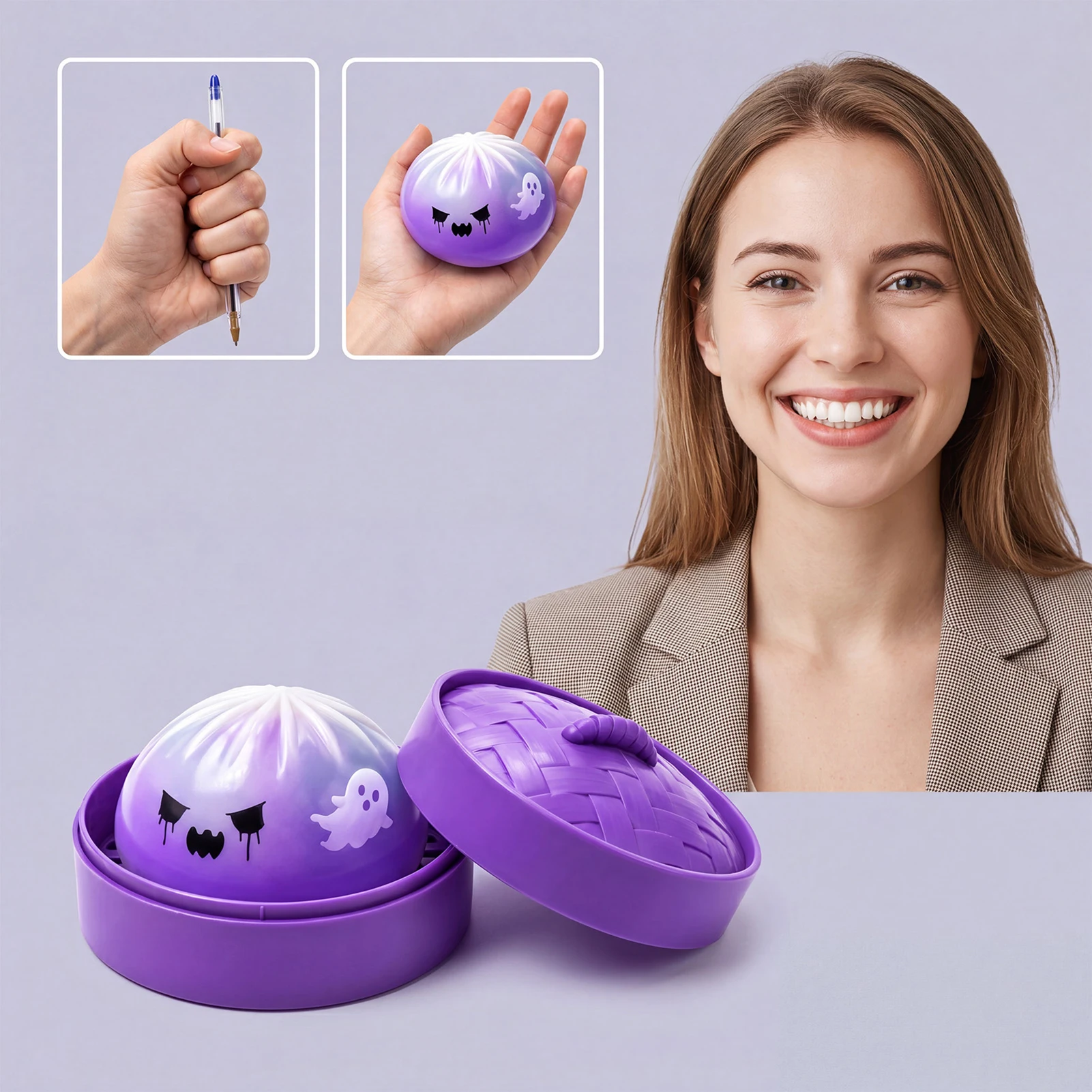 halloween-fantasmas-alivio-do-estresse-brinquedo-sensorial-do-aperto-fantasmas-brinquedo-roxo-bun-squishies-com-steamer-box-decoracao-de-halloween