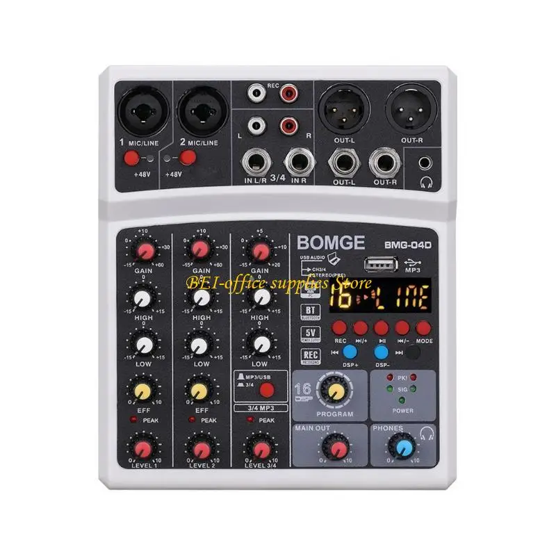 

A9LC Professional Mixer Sound Board Console USB-Bluetooth-совместимый интерфейс